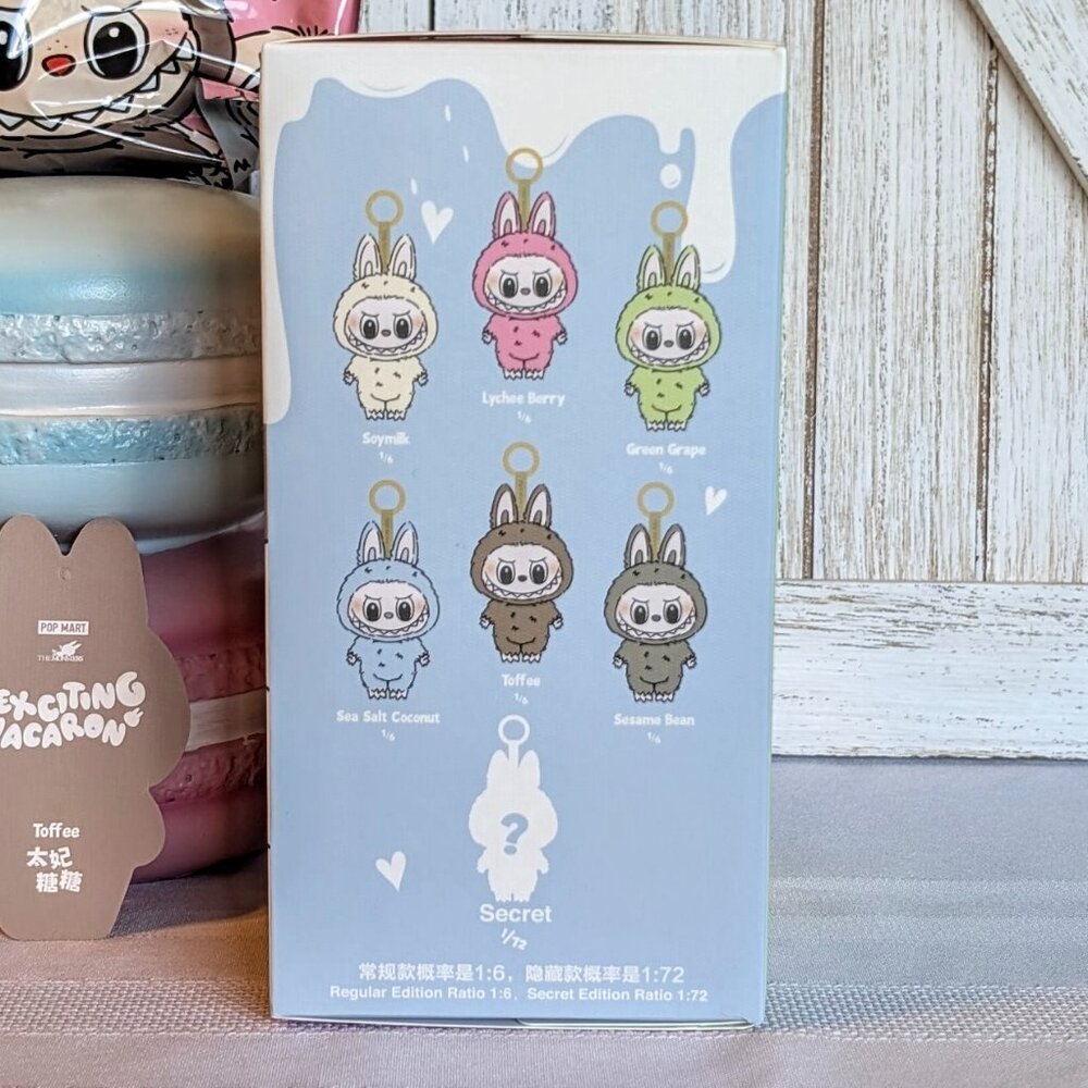 Authentic POP MART The Monsters Exciting Macaron Toffee Labubu - NIB - Picture 5 of 10